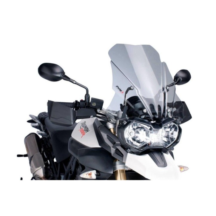 PUIG PARE - BRISE TOURING TRIUMPH TIGER 800/XC 11-14 FUME CLAIRE