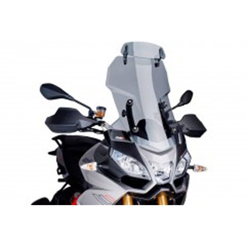 puig windshield touring visor for aprilia caponord 1200 13 14 light smoke