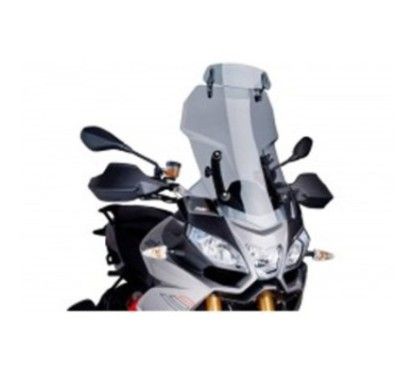 puig windshield touring visor for aprilia caponord 1200 13 14 light smoke