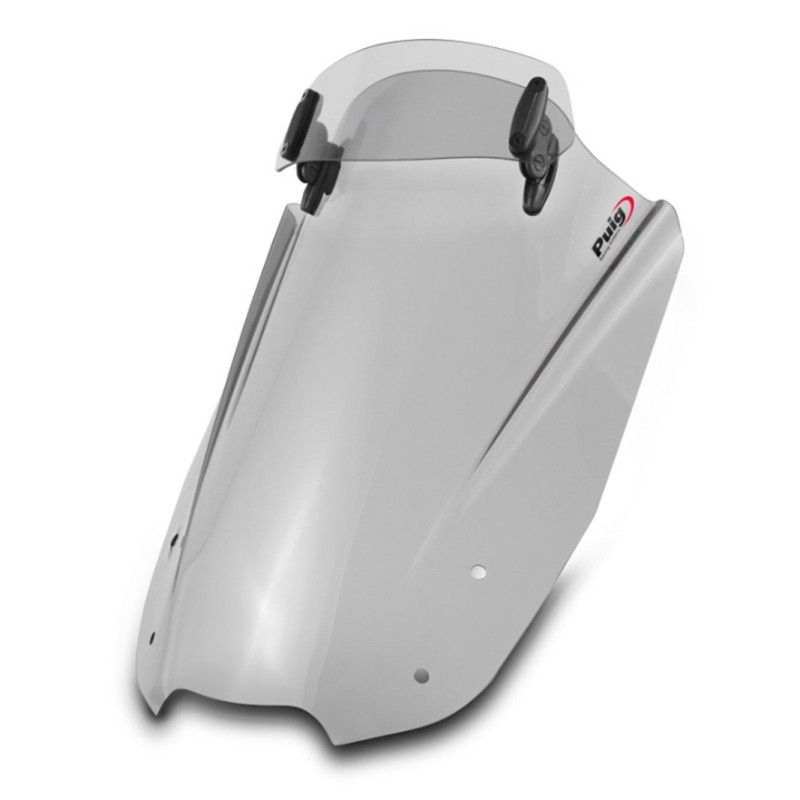 Visiere de pare-brise Puig Touring pour Honda CBF1000F 10-16, fume clair