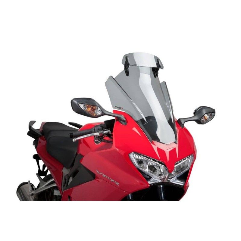 puig touring windshield visor for honda vfr800f 14 20 light smoke