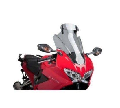 puig cupolino touring visiera per honda vfr800f 14 20 fume chiaro