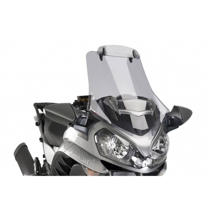 PUIG CUPULA TOURING-VISERA KAWASAKI GTR1400 15-17 AHUMADO