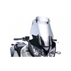 PUIG PARE - BRISE TOURING -VISIERES SUZUKI DL650 V-STROM 04-11 FUMEE CLAIR