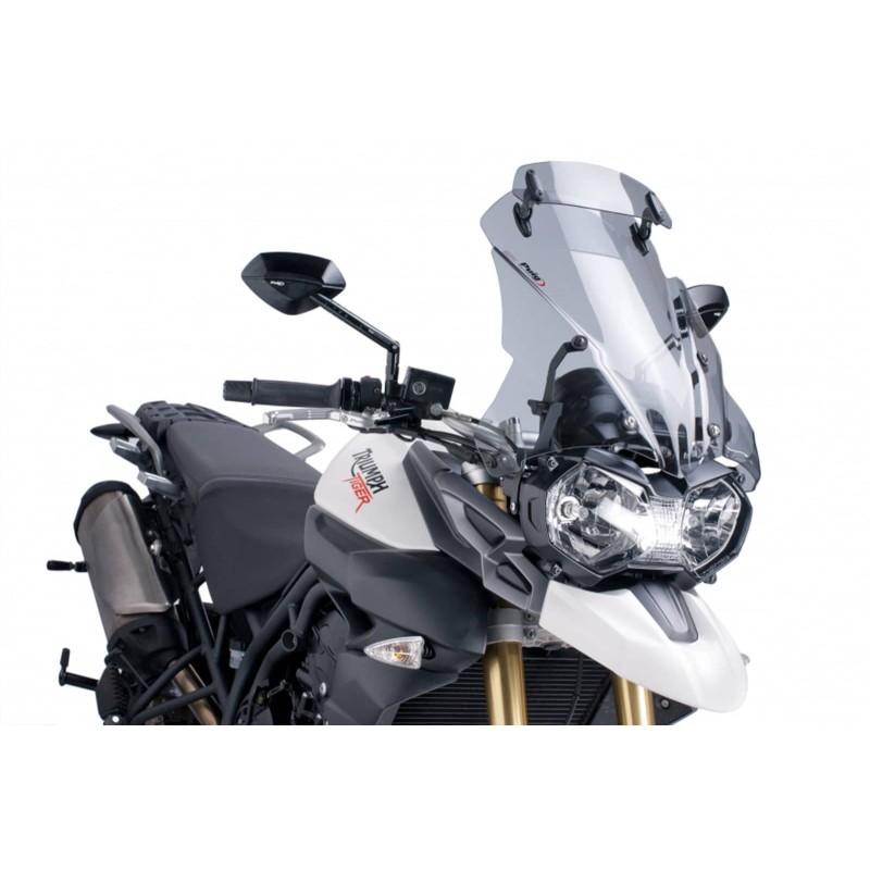 PUIG CUPOLINO TOURING -VISIERA TRIUMPH TIGER 800/XC 11-14 FUME CHIARO