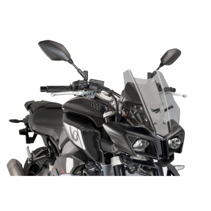 PUIG TOURING-SCHEIBE YAMAHA MT-10 16-21 LIGHT SMOKE