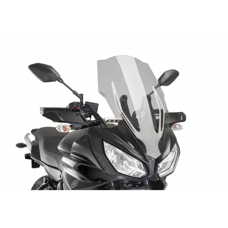 Pare-brise Puig Touring pour Yamaha Tracer 700 18/19 fume clair
