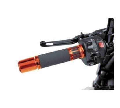 puig manopole modello hi tech racing colore arancione lunghezza 119 mm