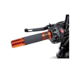 puig manopole modello hi tech racing colore arancione lunghezza 123 mm