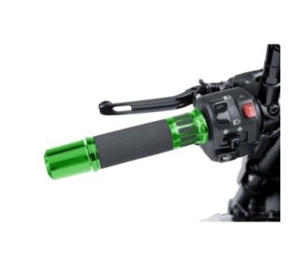 puig manopole modello hi tech racing colore verde lunghezza 123 mm