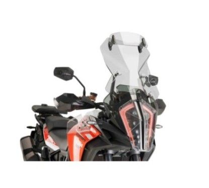 puig windshield touring visor for ktm 1290 super adventure rs 17 20 light smoke