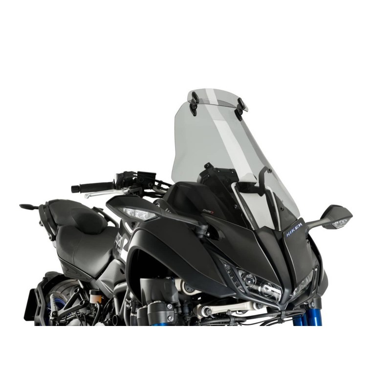 PUIG TOURING BILDSCHIRM-VISIER YAMAHA NIKEN 18-22 LIGHT SMOKE