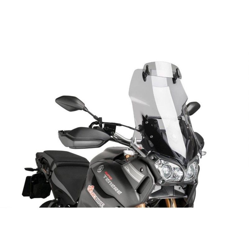puig windshield touring visor for yamaha xt1200z super tener 14 22 light smoke