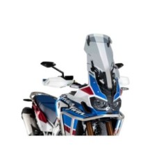 PUIG TOURING SCREEN-VISOR- SUPPORT HONDA AFRICA TWIN 16-19 LIGHT SMOKE