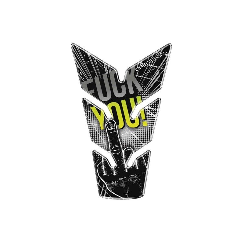 Autocollants de protection de reservoir Puig modele F You noir
