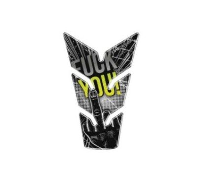 Autocollants de protection de reservoir Puig modele F You noir