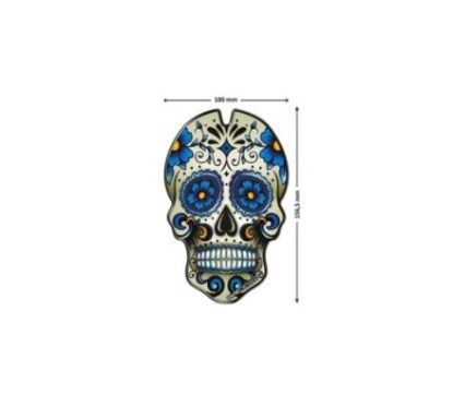 puig adesivi protezione serbatoio modello skull blu