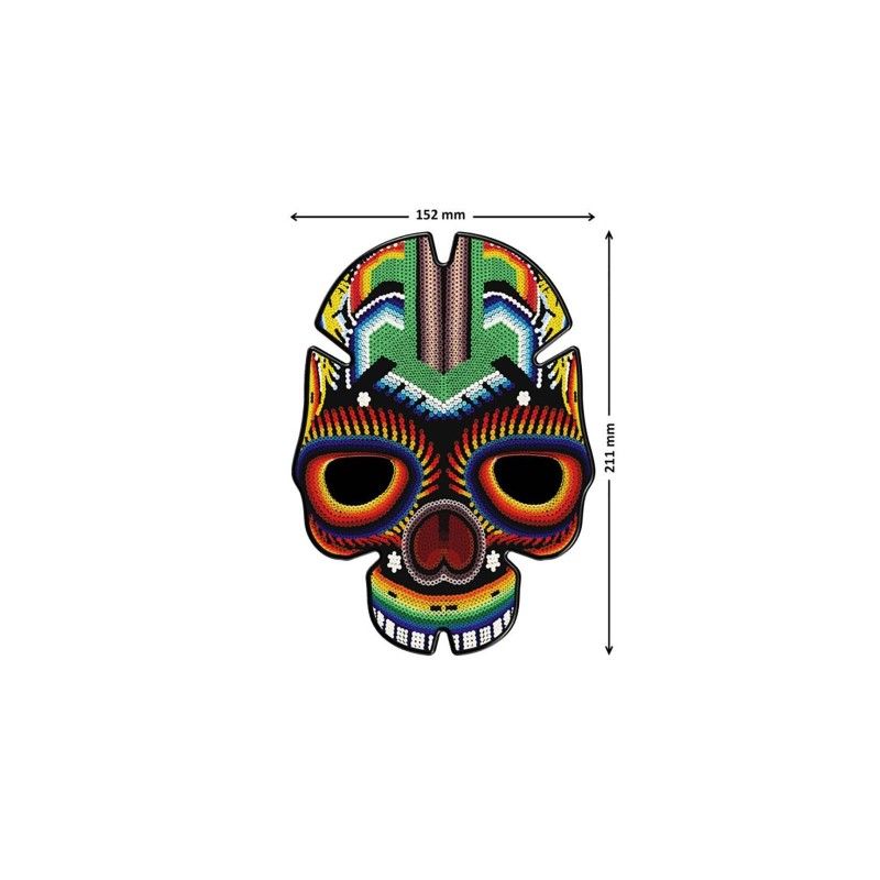 Puig Tankschutzaufkleber Modell Skull I rot