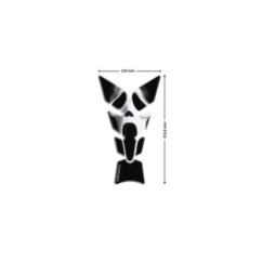 puig tank protector stickers model scream black