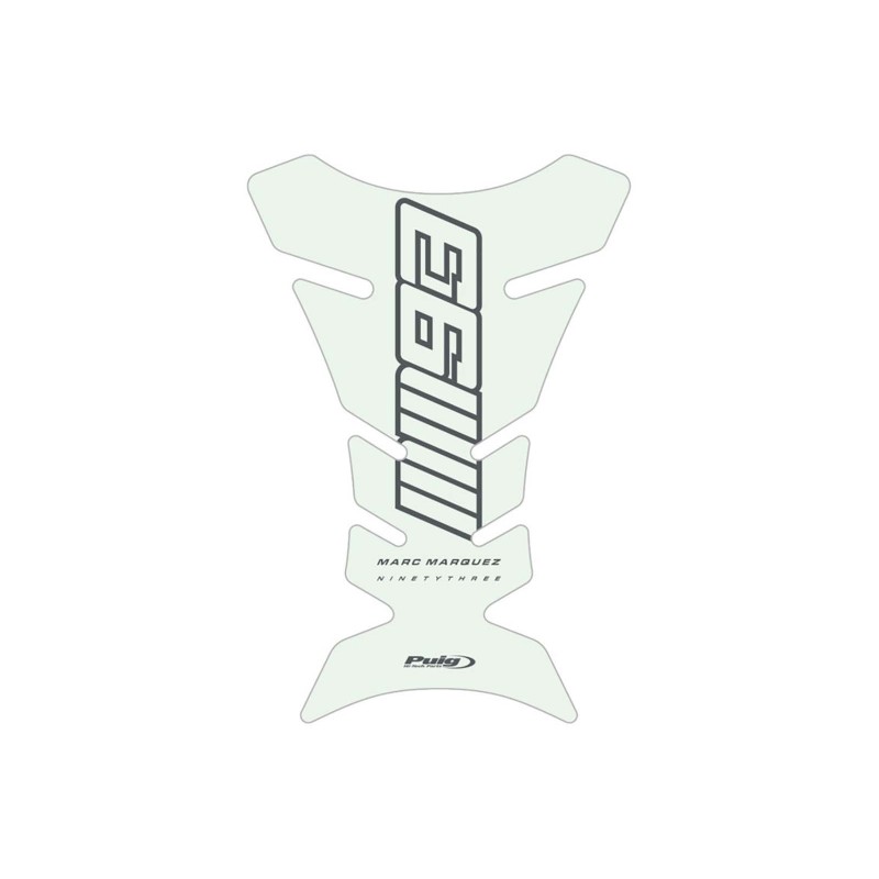 Autocollants de protection de reservoir Puig modele MM93 transparents