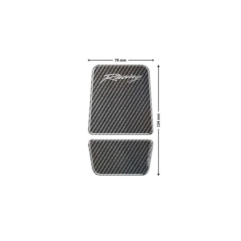 puig tank protector stickers mini carbon look model