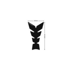 Adhesivos protectores de deposito Puig modelo Soft Carbon Look