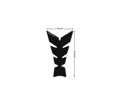 puig tank protection stickers soft carbon look model