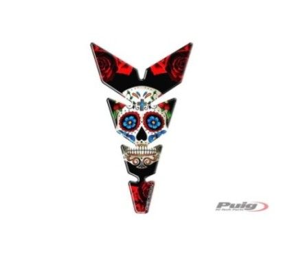 Pegatinas de proteccion de deposito Puig modelo Luna Rojo