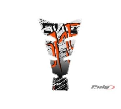 puig tank protection stickers model spirit ii orange