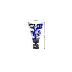 Autocollants de protection de reservoir Puig modele Spirit II bleu
