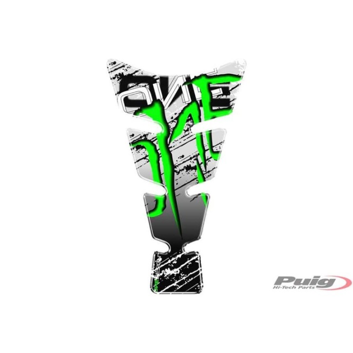 PUIG TANK PROTECTION STICKERS SPIRIT II MODEL GREEN - COD. 9140V - Protects the bike from scratches and UV rays.