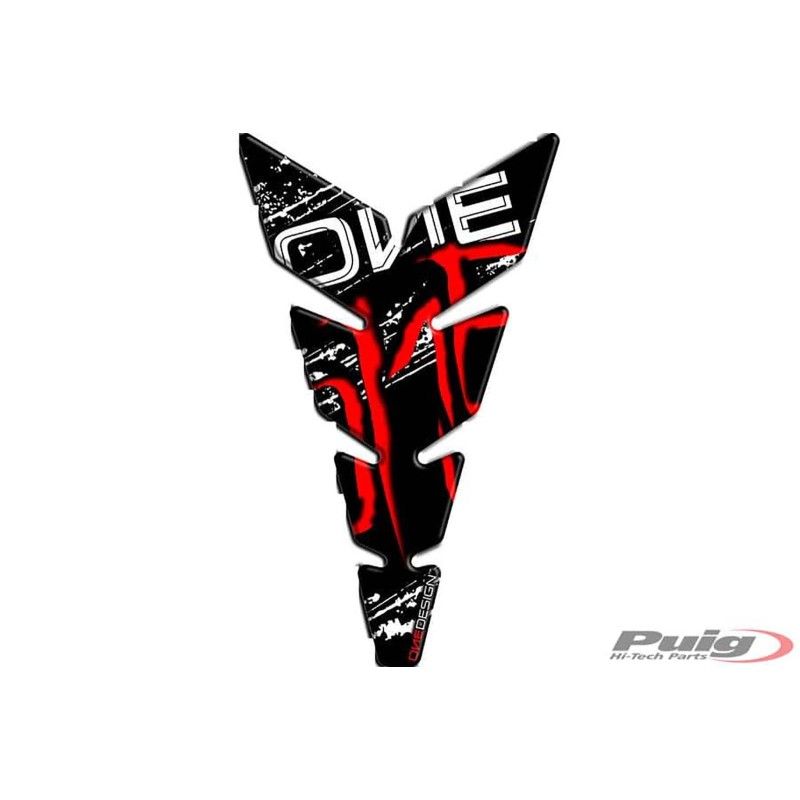 puig tank protection stickers model one red