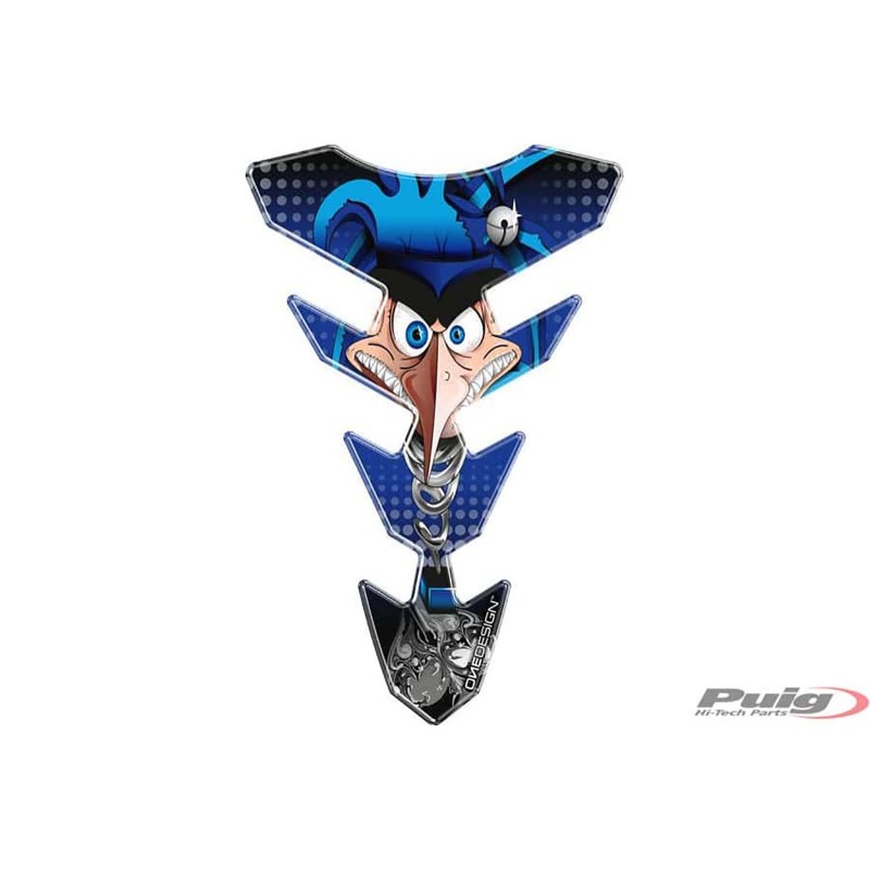 PUIG ADESIVI PROTECTION SERBATOIO MODELE JOKER BLEU - COD. 6496A -  Protegge la moto da graffi e raggi UV.