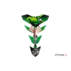 Pegatinas de proteccion de deposito Puig modelo Joker verde