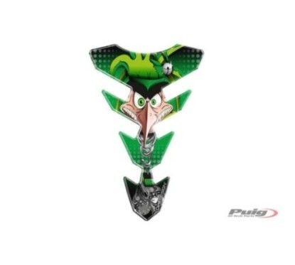 Puig Tankschutzaufkleber Joker Modell grun