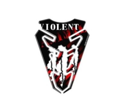 puig tank protector stickers model violent red