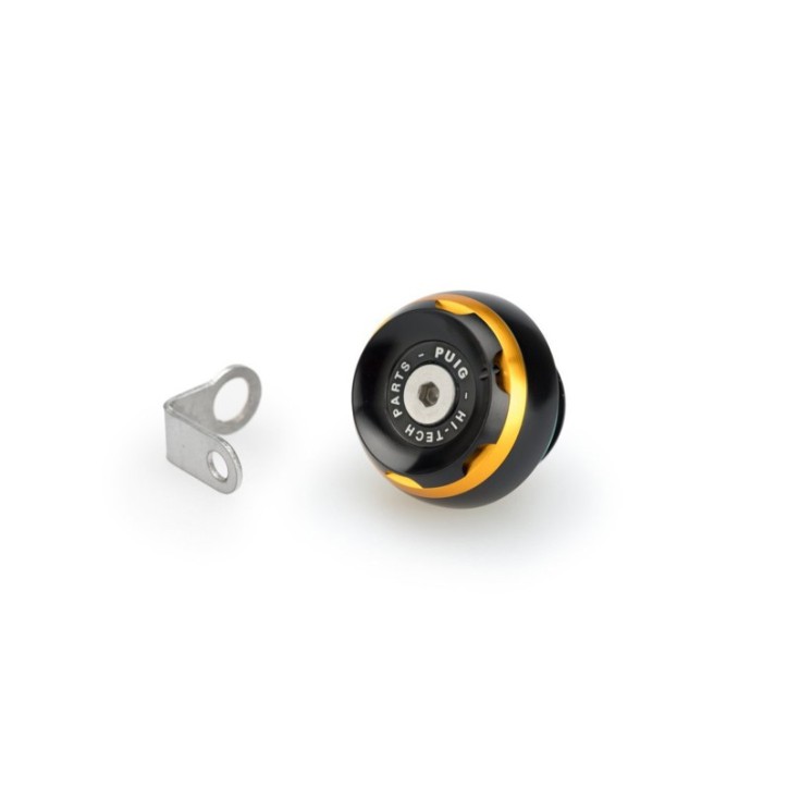 PUIG ENGINE OIL CAP TRACK FOR DUCATI/HONDA/KAWASAKI/TRIUMPH GOLD COLOR - COD. 20340O - Width: 28mm. Thread: