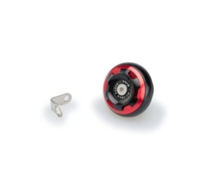 Bouchon d'huile moteur Puig Track pour Yamaha, couleur rouge, reference?: 20341R, filetage?: M27 x 3