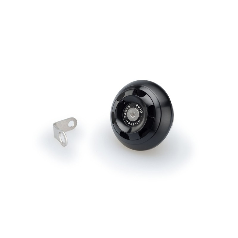 Bouchon d'huile moteur Puig Track pour Kawasaki, couleur noire, reference?: 20342N, filetage?: M30 x 15