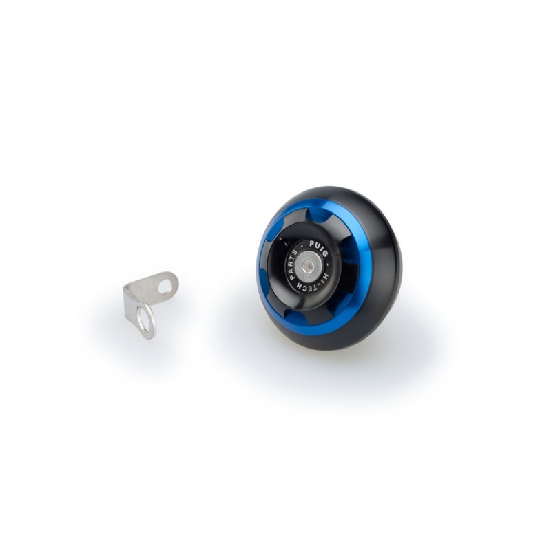 Bouchon d'huile moteur Puig Track pour Kawasaki, couleur bleue, reference?: 20342A, filetage?: M30 x 15