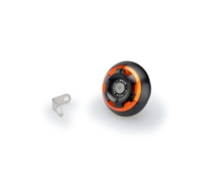 Bouchon d'huile moteur Puig pour Kawasaki, couleur orange, reference?: 20342T, filetage?: M30 x 15