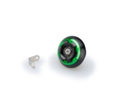 Bouchon d'huile moteur Puig Track pour Kawasaki, couleur verte, reference?: 20342V, filetage?: M30 x 15