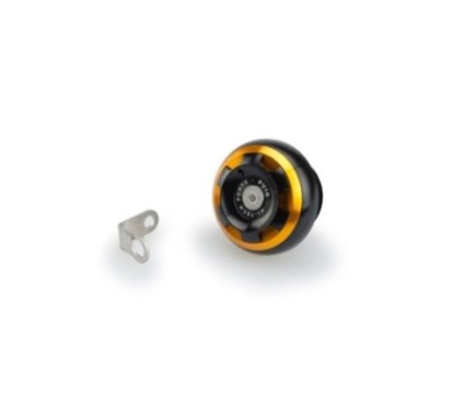 Bouchon d'huile moteur Puig Track pour Aprilia couleur or cod 20343O filetage M25x15