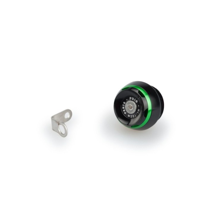 PUIG ENGINE OIL CAP TRACK FOR BMW COLOR GREEN - COD. 20344V - M24x2 thread.