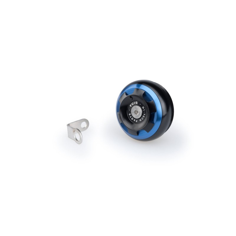 Bouchon d'huile moteur Puig Track pour BMW, couleur bleue, code 20345A, filetage M34x15