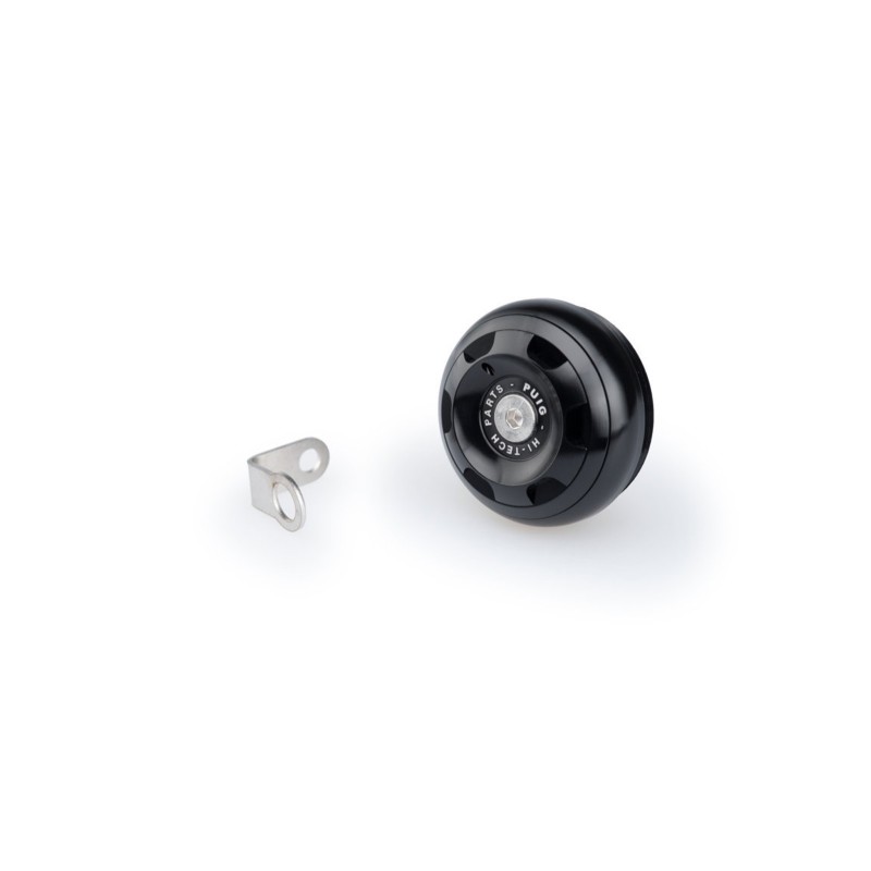 Bouchon d'huile moteur Puig Track pour BMW, couleur noire, code 20345N, filetage M34x15