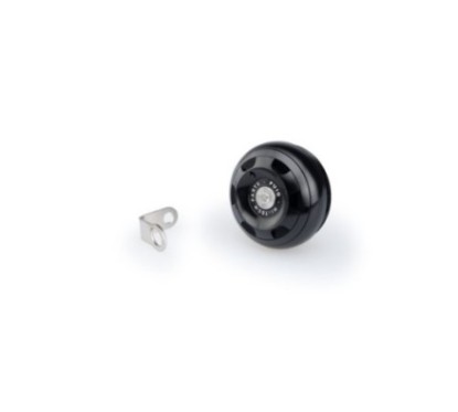 Bouchon d'huile moteur Puig Track pour BMW, couleur noire, code 20345N, filetage M34x15