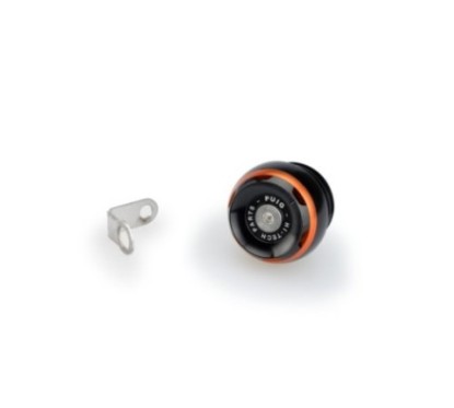 Bouchon d'huile moteur Puig Track pour KTM, couleur orange, reference?: 20346T, filetage M24x3