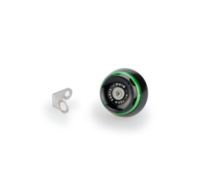 Bouchon d'huile moteur Puig Track pour Yamaha, couleur vert, code 20347V, filetage M20x25