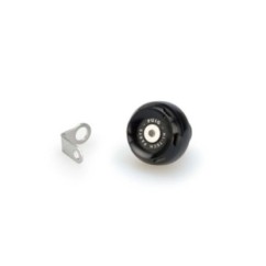 PUIG ENGINE OIL CAP TRACK FOR KTM COLOR BLACK - COD. 20348N - Material: black anodized aluminum with colored ring.